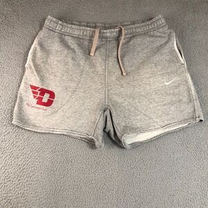 Nike Shorts Womens Large Gray Sweatshorts‎ Logo Basketball Lacrosse Sportswear